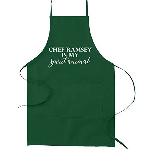Decal Serpent Chef Ramsey is My Spirit Animal Funny Parody Cooking Baking Kitchen Apron Decal Serpent