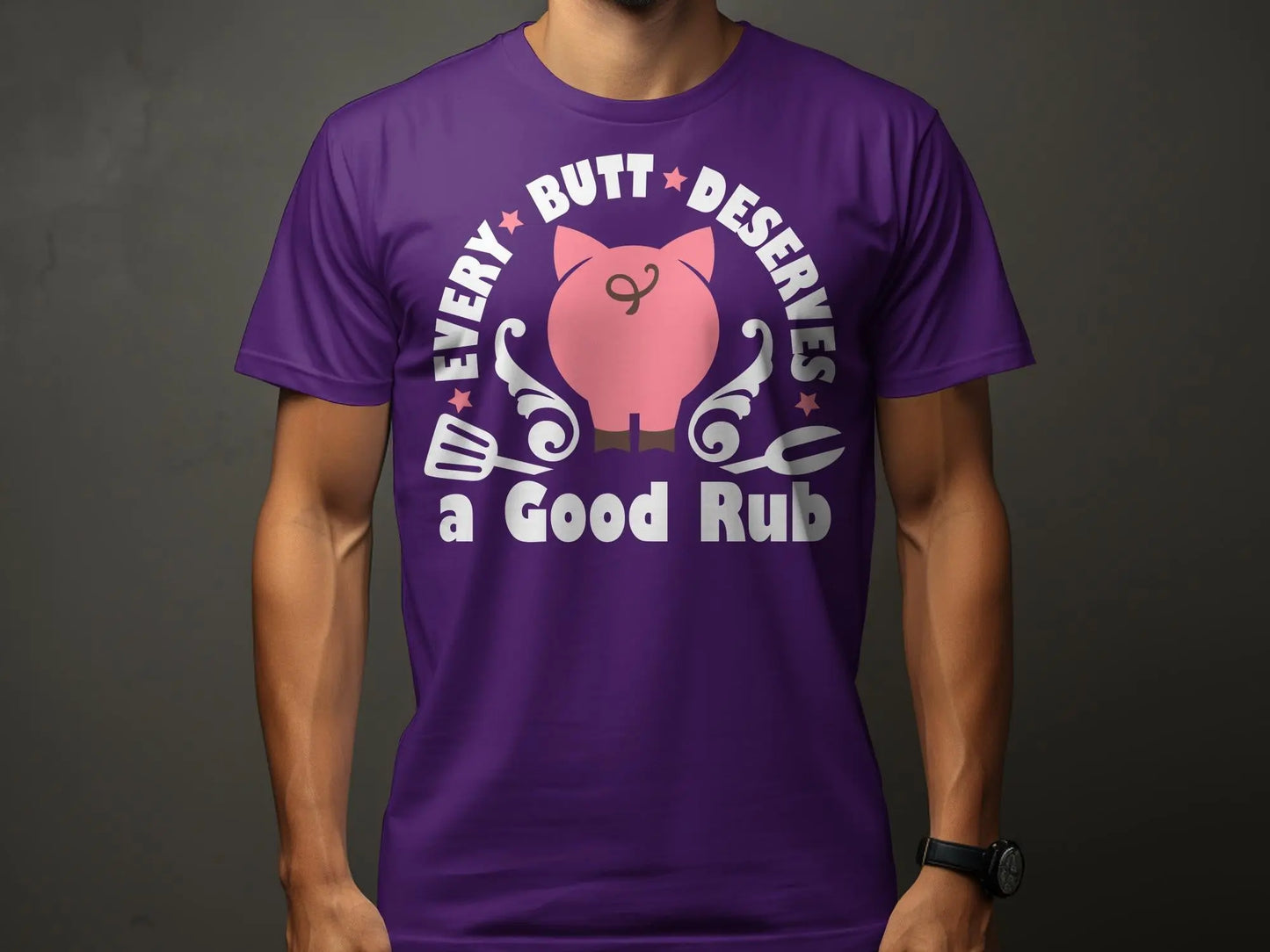 Every Butt Deserves Funny high-quality BBQ outdoor cooking tee-shirt - Creations Unlimited