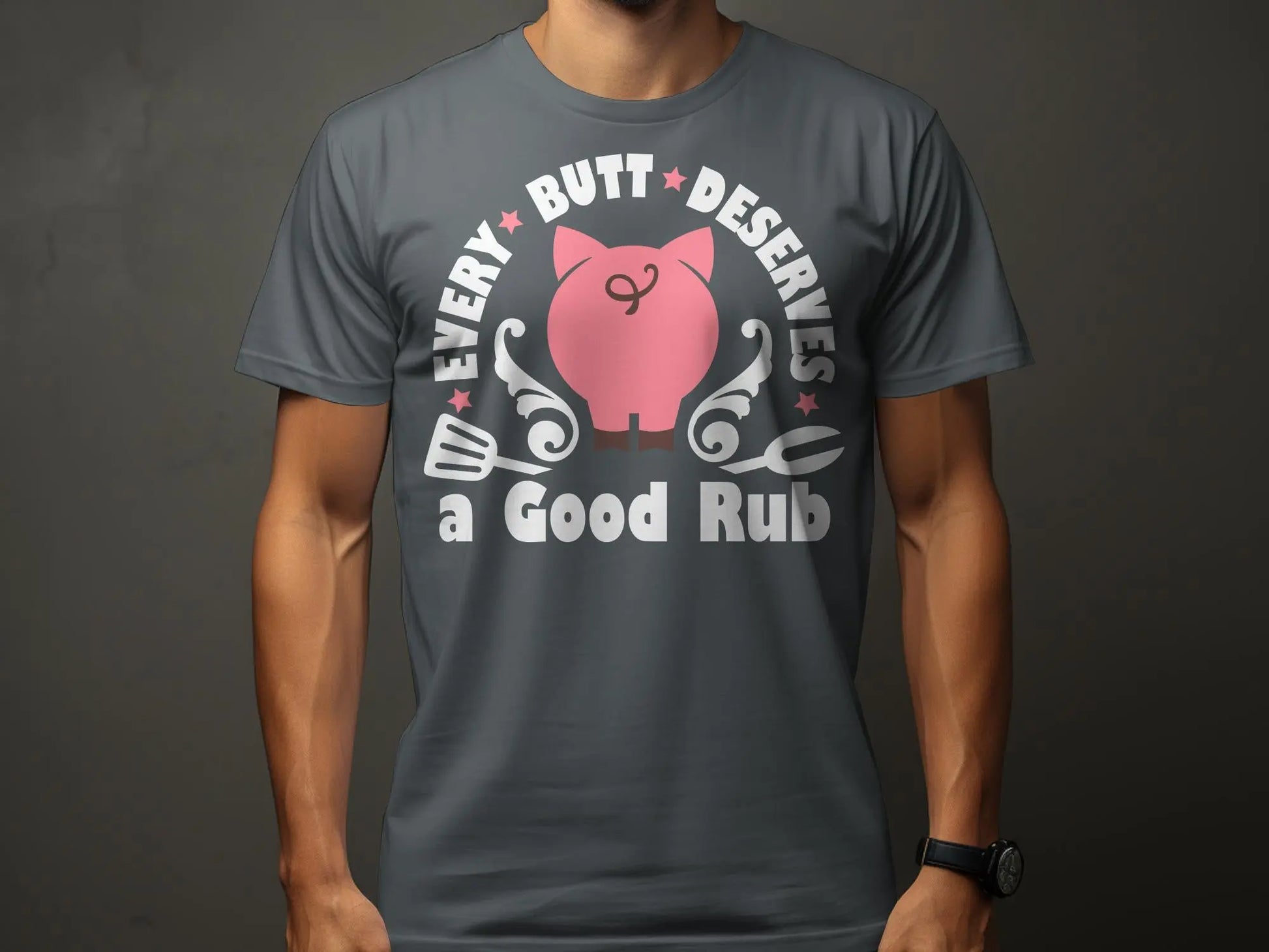 Every Butt Deserves Funny high-quality BBQ outdoor cooking tee-shirt - Creations Unlimited