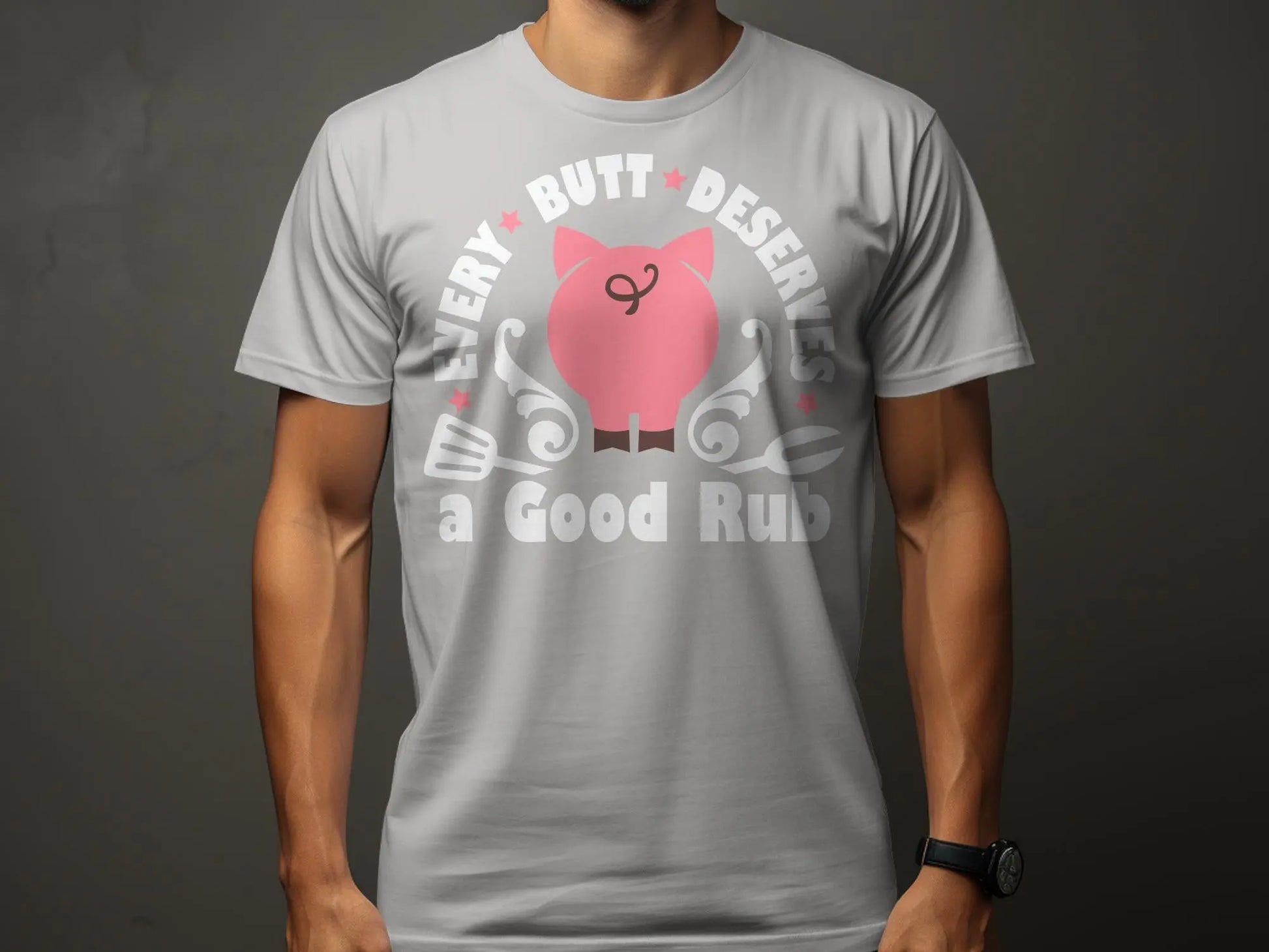 Every Butt Deserves Funny high-quality BBQ outdoor cooking tee-shirt - Creations Unlimited