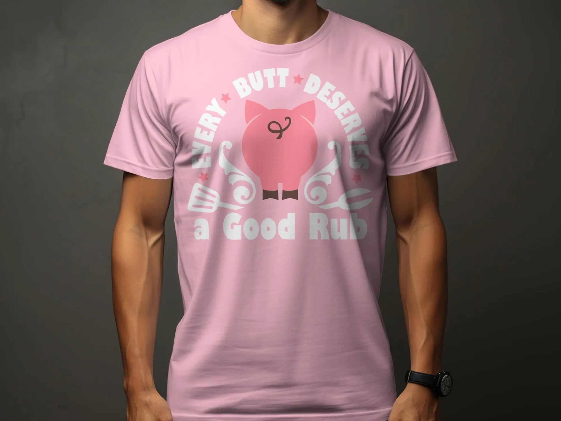 Every Butt Deserves Funny high-quality BBQ outdoor cooking tee-shirt - Creations Unlimited