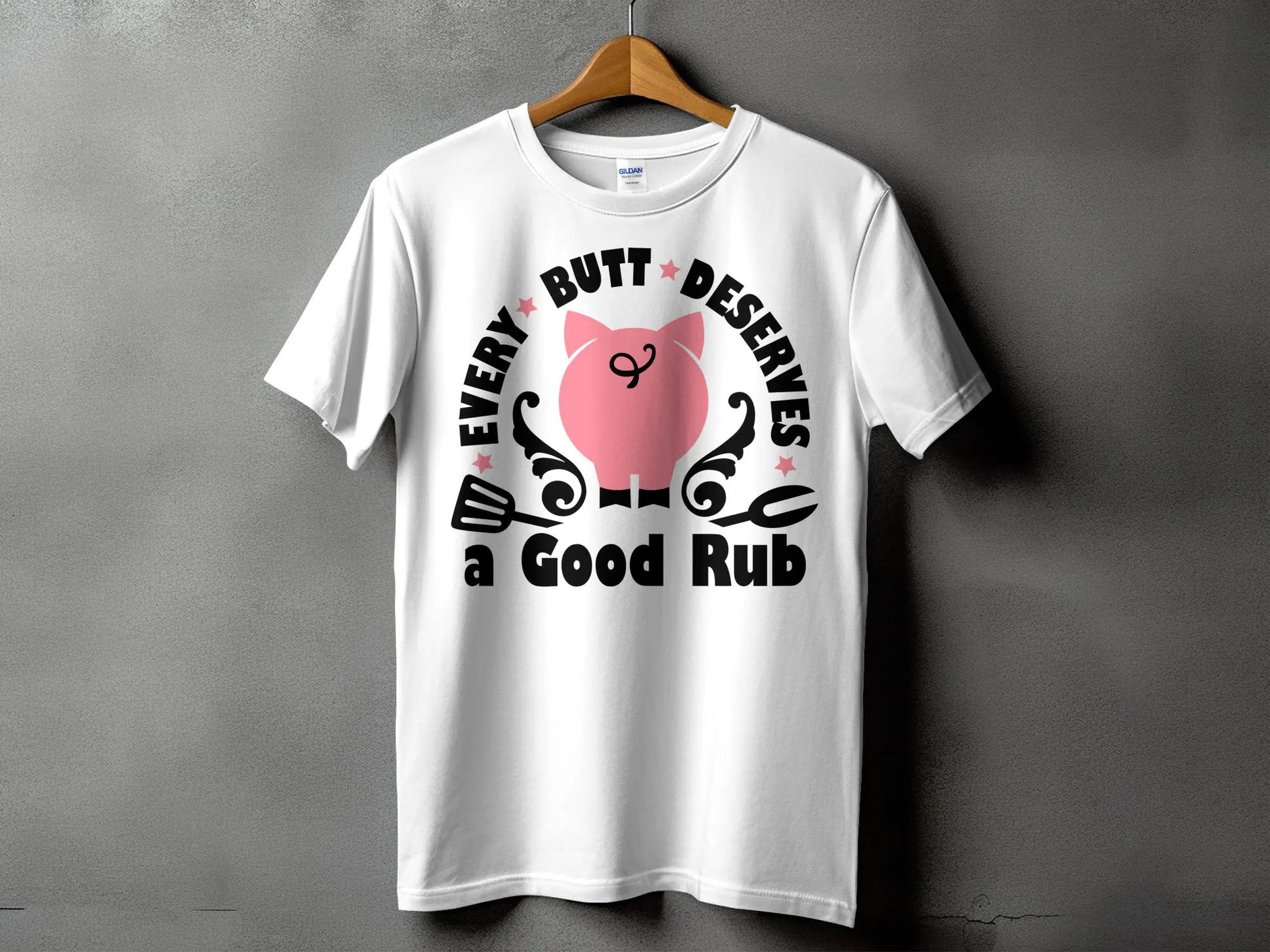 Every Butt Deserves high-quality BBQ outdoor cooking tee-shirt - Creations Unlimited