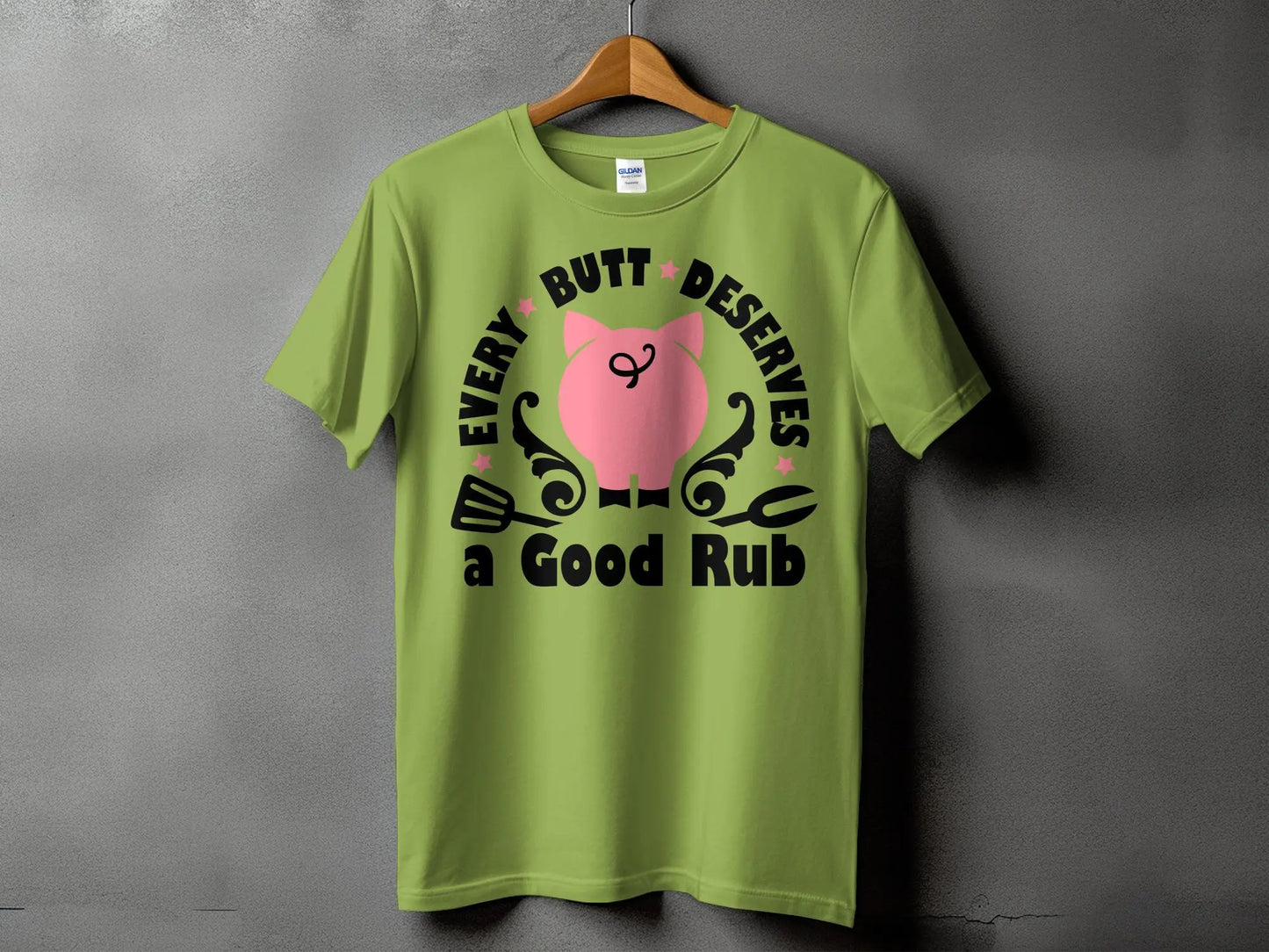 Every Butt Deserves high-quality BBQ outdoor cooking tee-shirt - Creations Unlimited