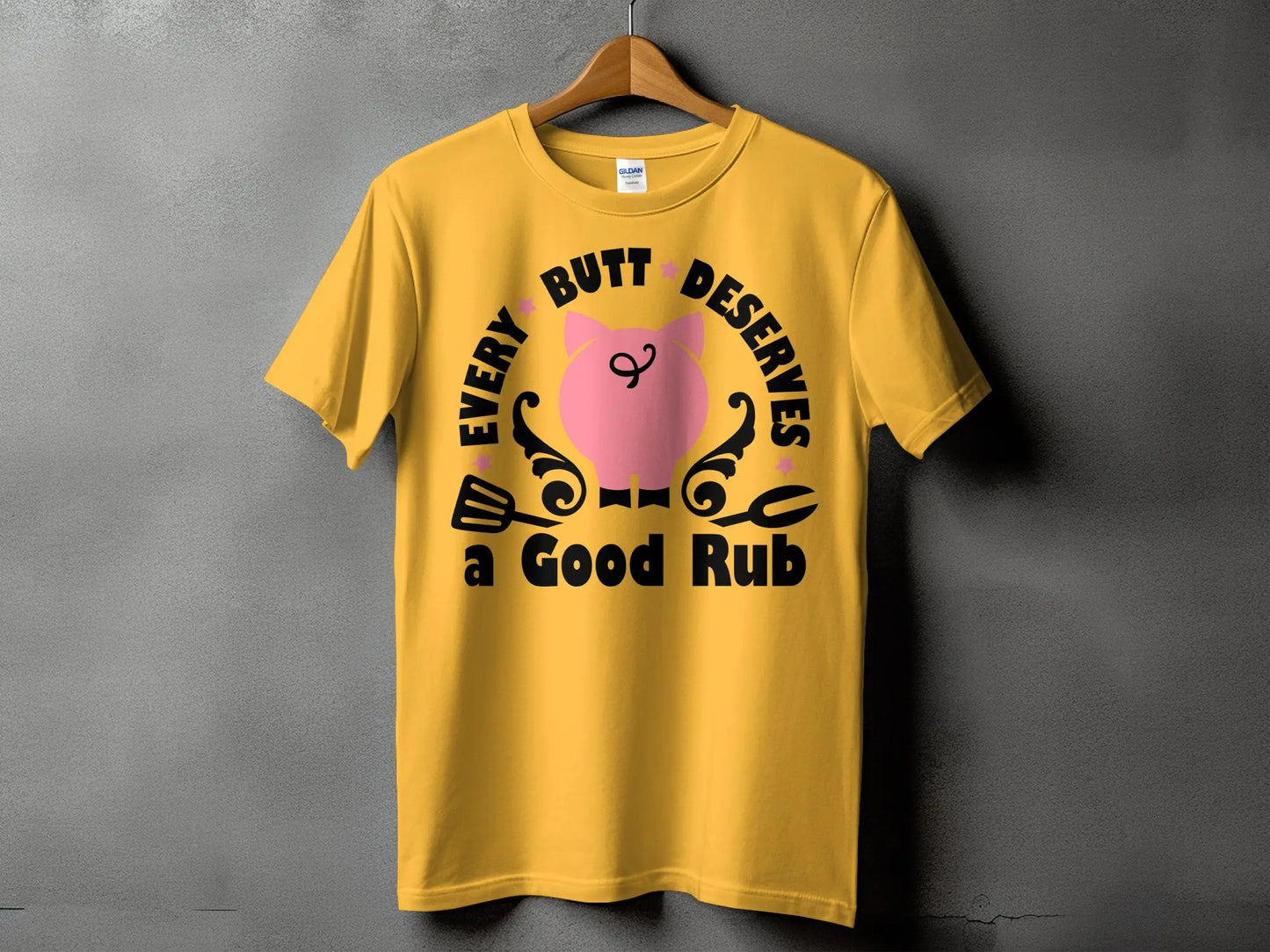 Every Butt Deserves high-quality BBQ outdoor cooking tee-shirt - Creations Unlimited