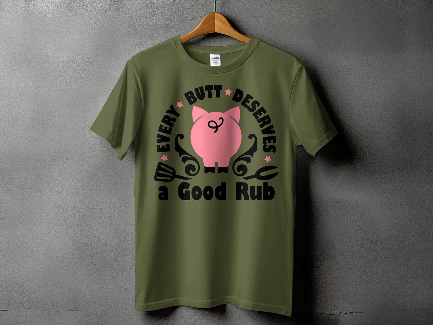 Every Butt Deserves high-quality BBQ outdoor cooking tee-shirt - Creations Unlimited