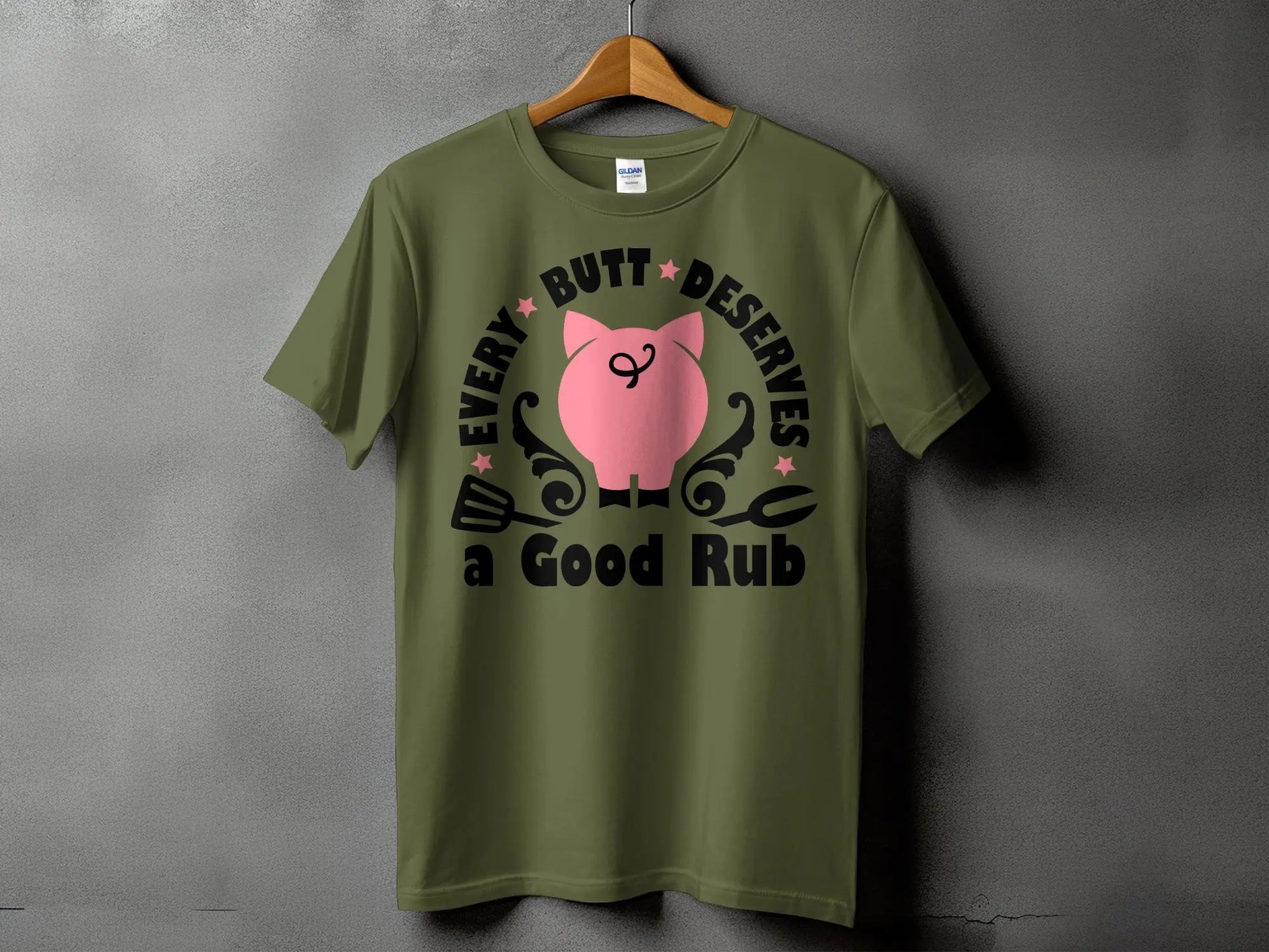 Every Butt Deserves high-quality BBQ outdoor cooking tee-shirt - Creations Unlimited