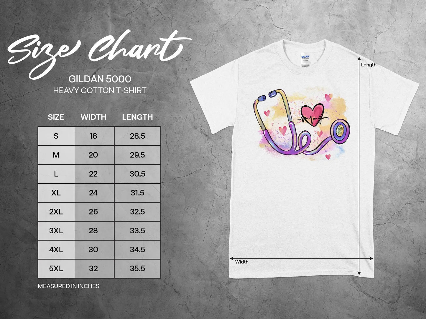 Heart Beat Nurse,Future Nurse Gift Idea, Nursing School Student Grad, RN LPN, Nurse Life, Funny Nurse Quality Gilden Tee - Creations Unlimited