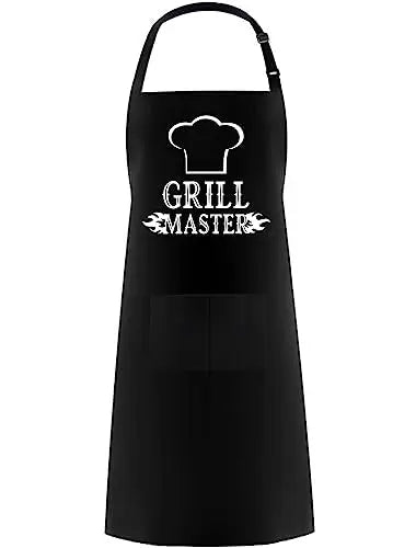 Hyzrz Funny Adjustable Aprons Baker Costume with Pocket Cook Grill BBQ Chef Apron Gifts for Fathers Mothers Day Birthday Hyzrz