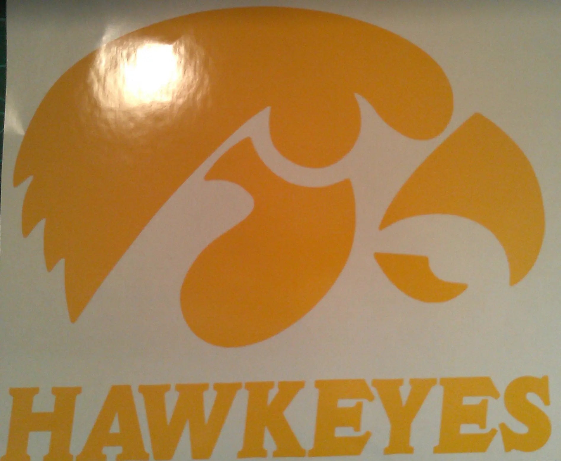 Iowa State Hawkeyes Cornhole Decals - 2 Cornhole Decals Creations Unlimited