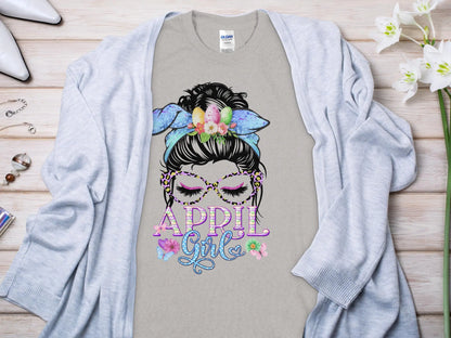 May Girl Birthday T- Makes a Great Gift Quality T- All Sizes and Colors Quality Gilden Tee - Creations Unlimited