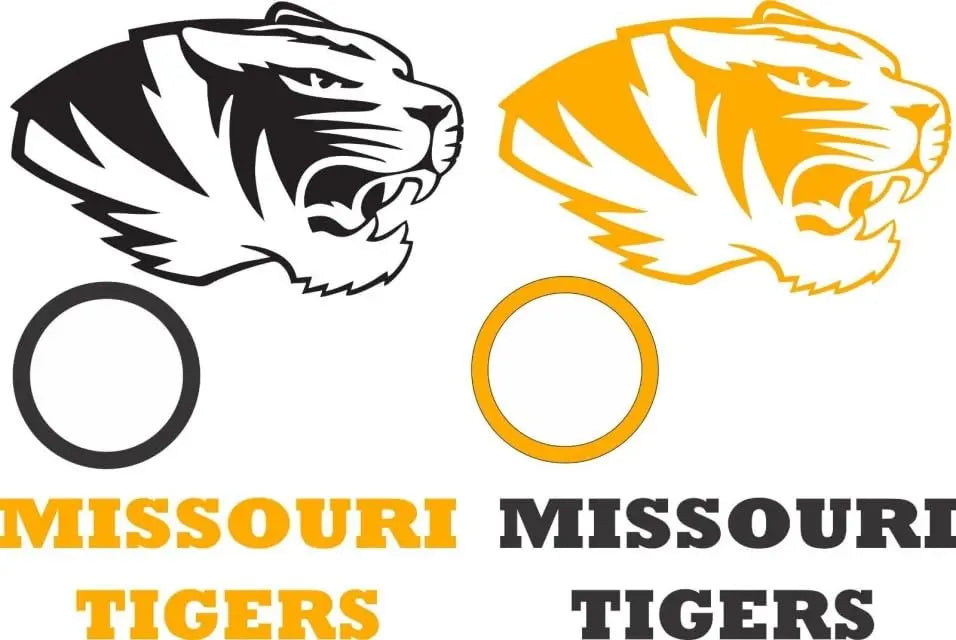 Missouri Cornhole Set of 6 Vinyl Decal Stickers Bean Bag - Free Window Decal Creations Unlimited