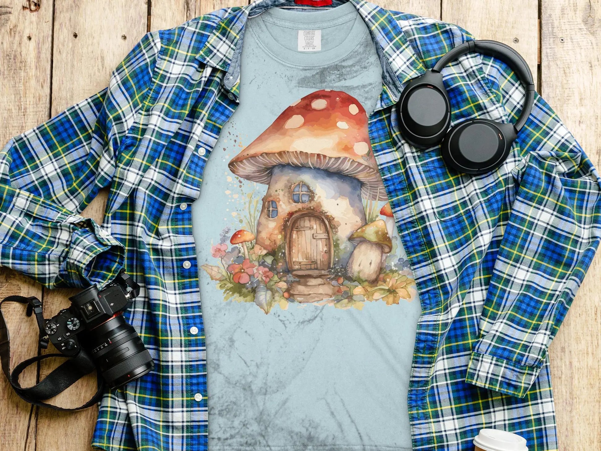Mushroom Artwork Show Off These New Designs Quality Apparel - Creations Unlimited
