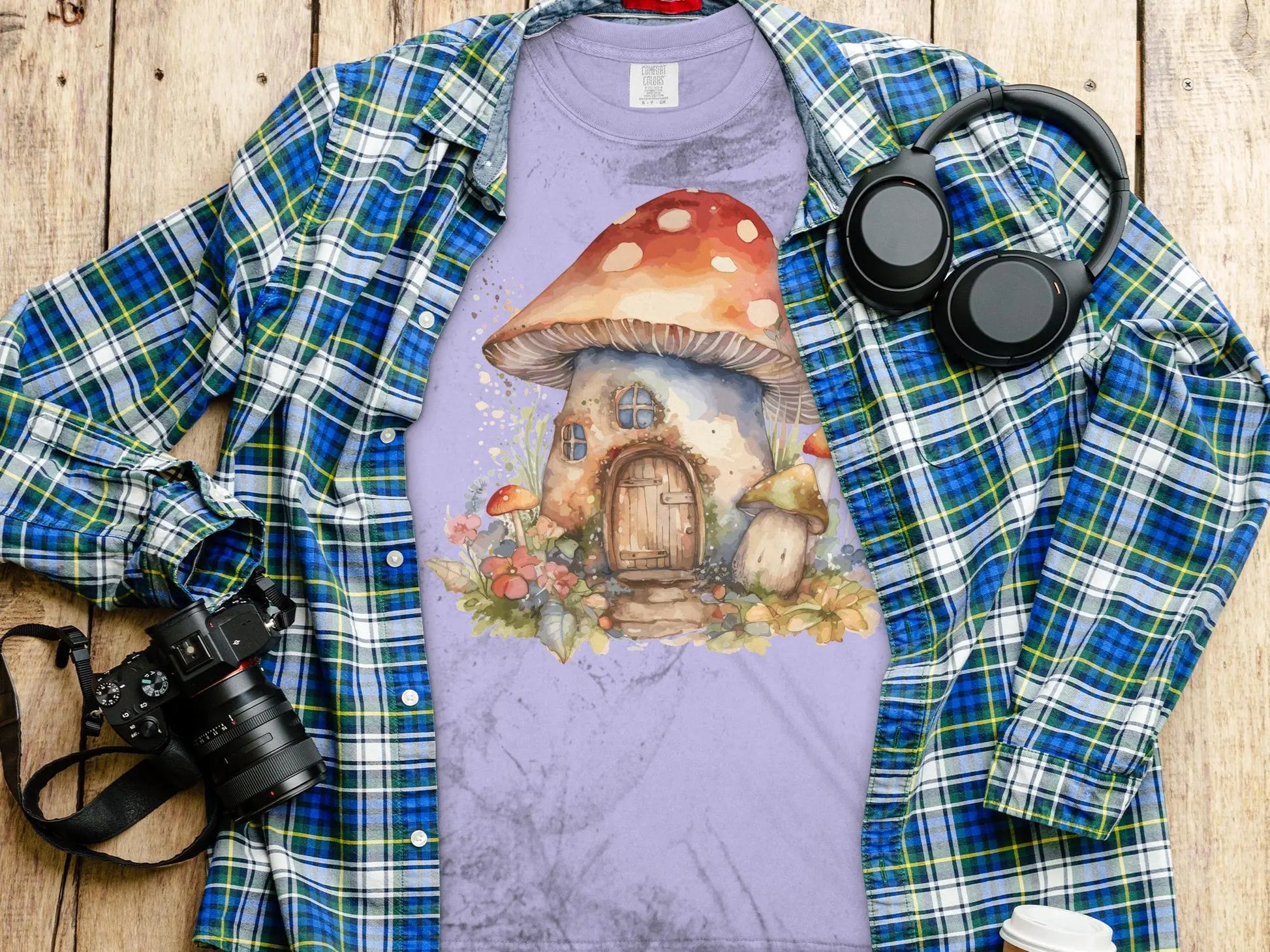 Mushroom Artwork Show Off These New Designs Quality Apparel - Creations Unlimited