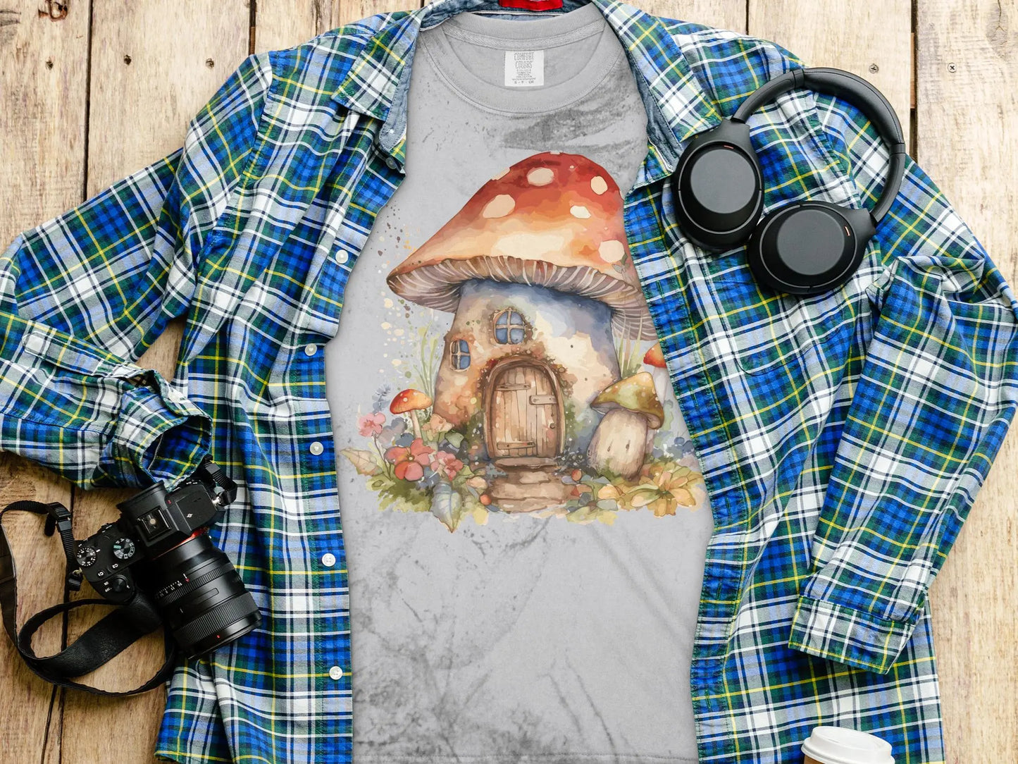Mushroom Artwork Show Off These New Designs Quality Apparel - Creations Unlimited