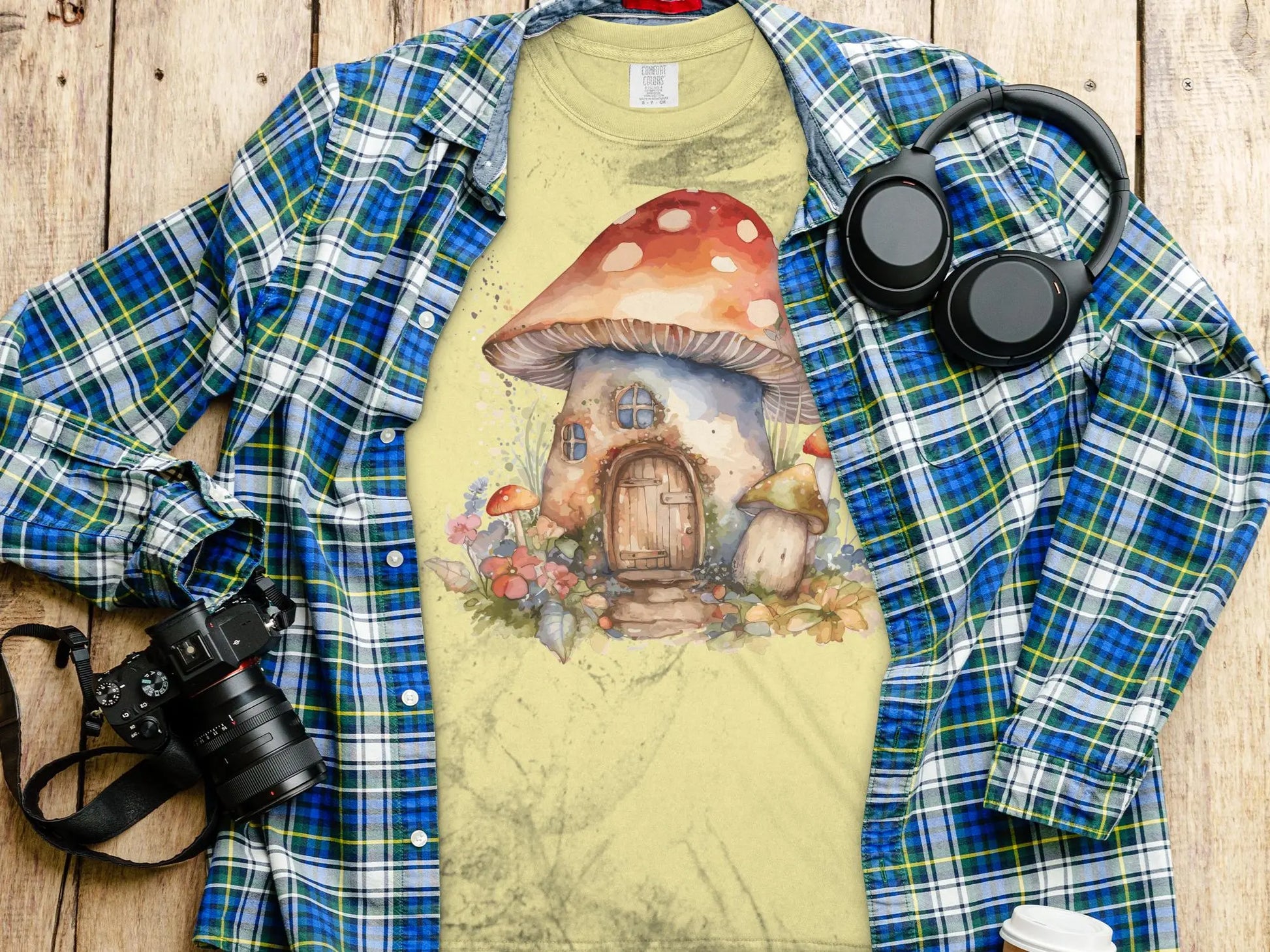 Mushroom Artwork Show Off These New Designs Quality Apparel - Creations Unlimited