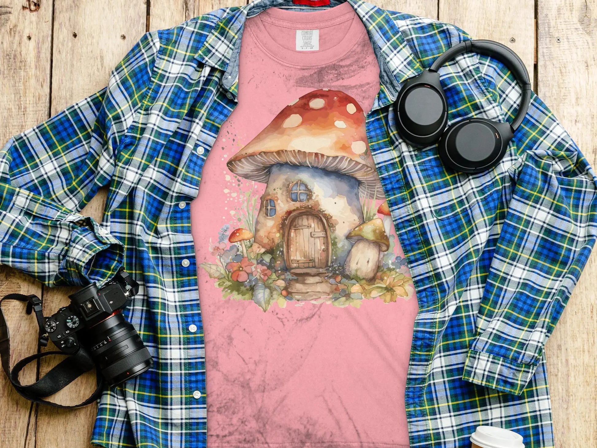 Mushroom Artwork Show Off These New Designs Quality Apparel - Creations Unlimited