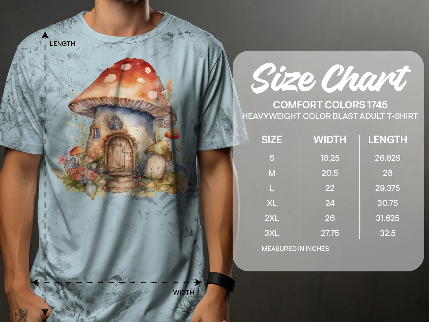 Mushroom Artwork Show Off These New Designs Quality Apparel - Creations Unlimited