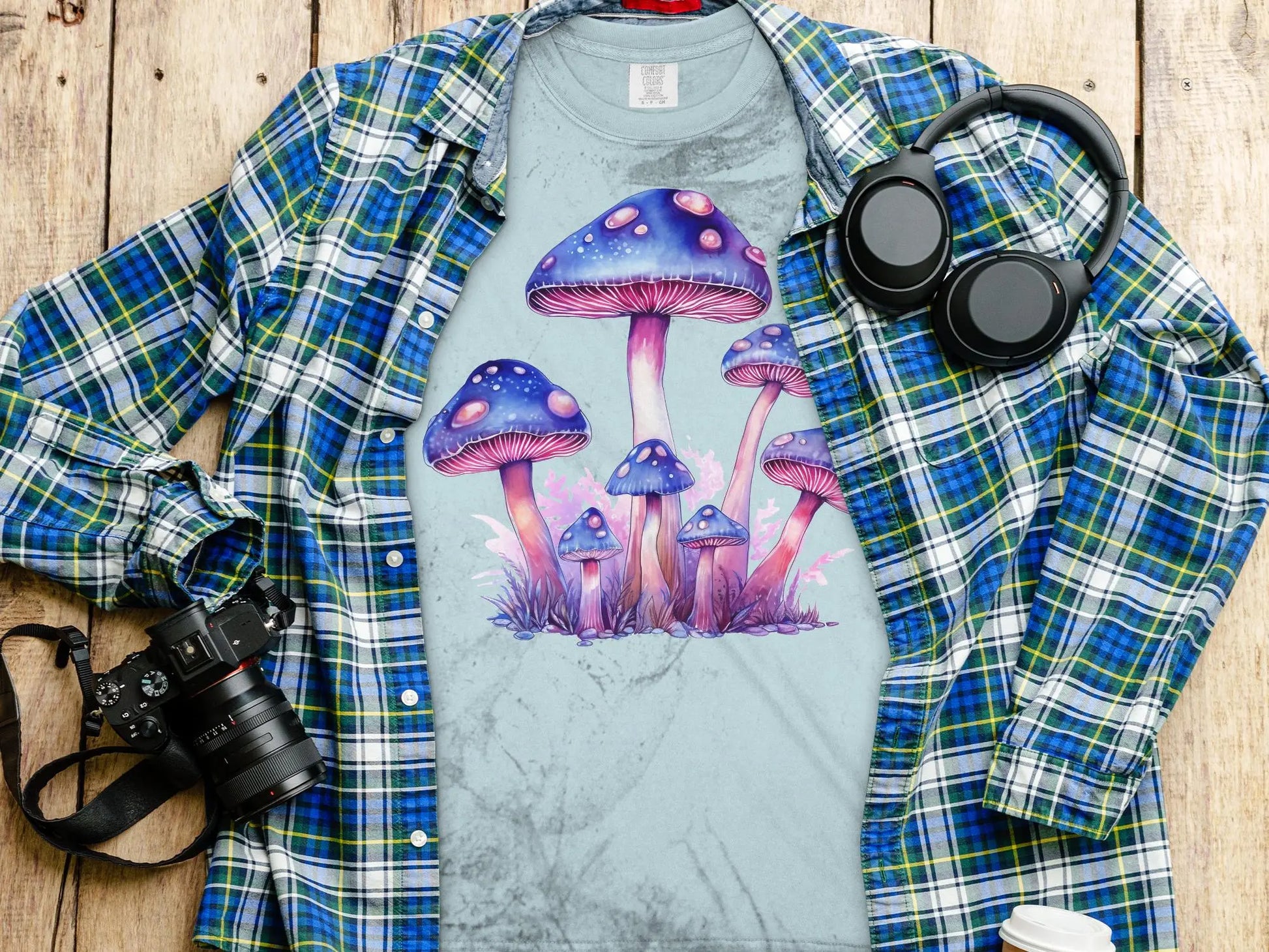 Mushroom Artwork Show Off These New Designs Quality Apparel - Creations Unlimited