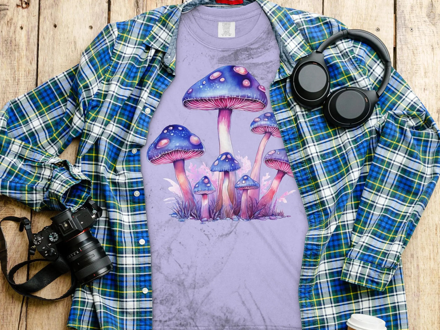 Mushroom Artwork Show Off These New Designs Quality Apparel - Creations Unlimited