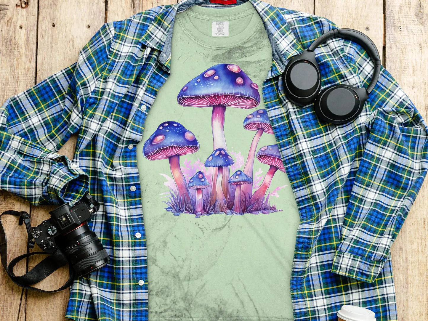 Mushroom Artwork Show Off These New Designs Quality Apparel - Creations Unlimited