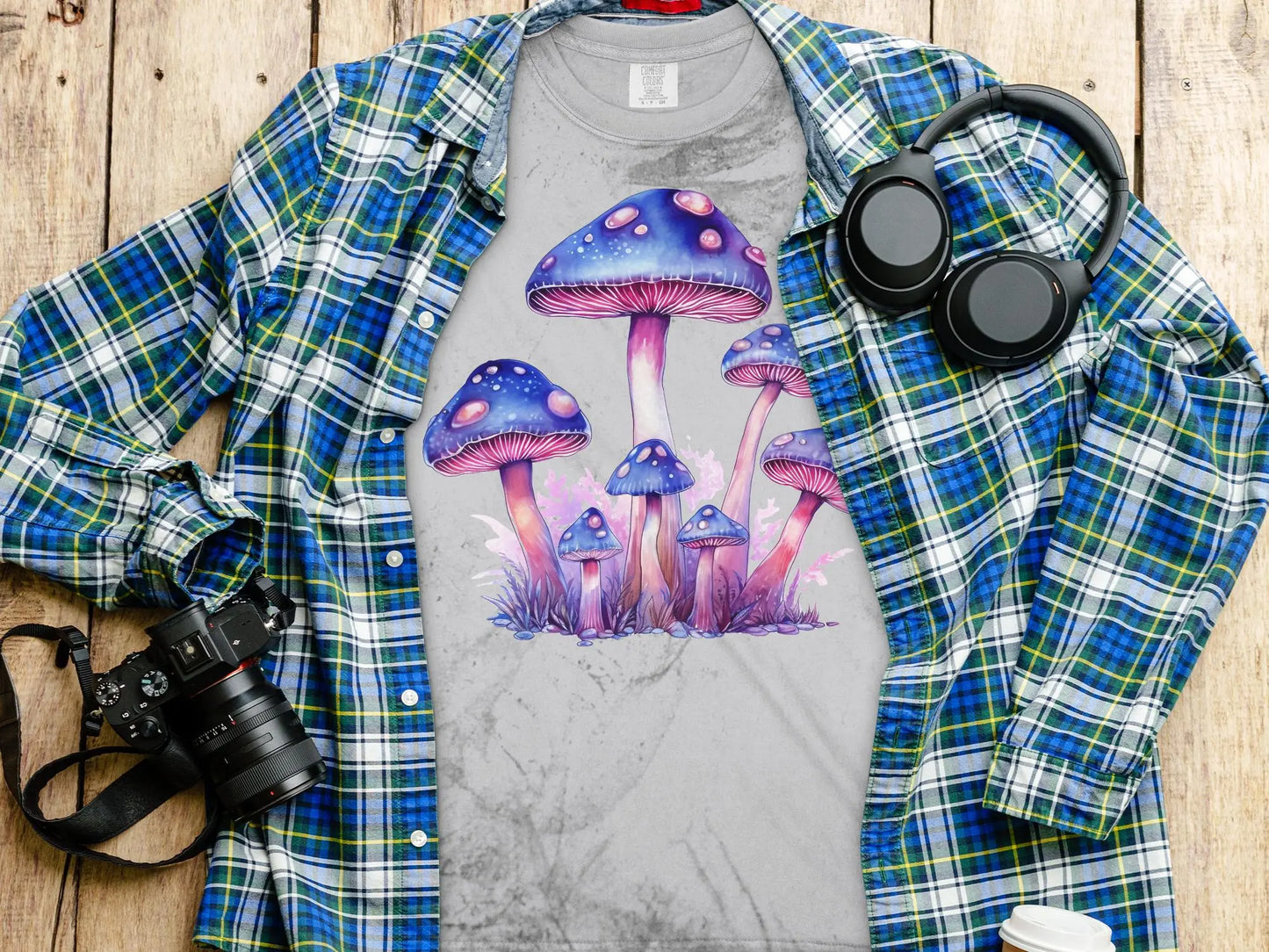 Mushroom Artwork Show Off These New Designs Quality Apparel - Creations Unlimited
