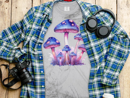 Mushroom Artwork Show Off These New Designs Quality Apparel - Creations Unlimited