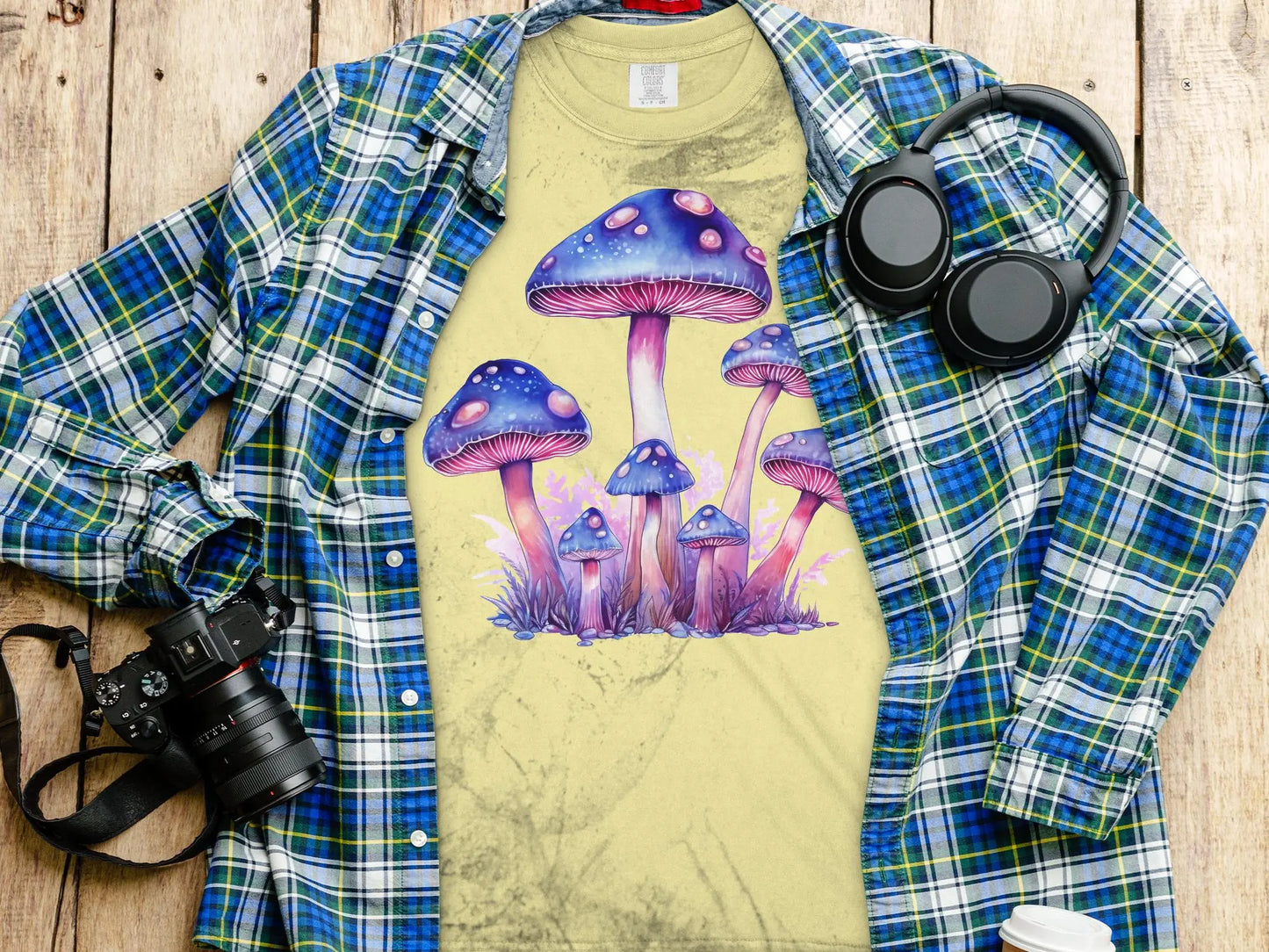 Mushroom Artwork Show Off These New Designs Quality Apparel - Creations Unlimited