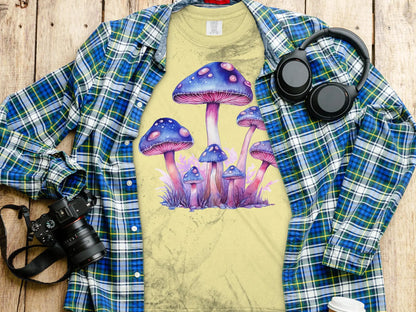 Mushroom Artwork Show Off These New Designs Quality Apparel - Creations Unlimited