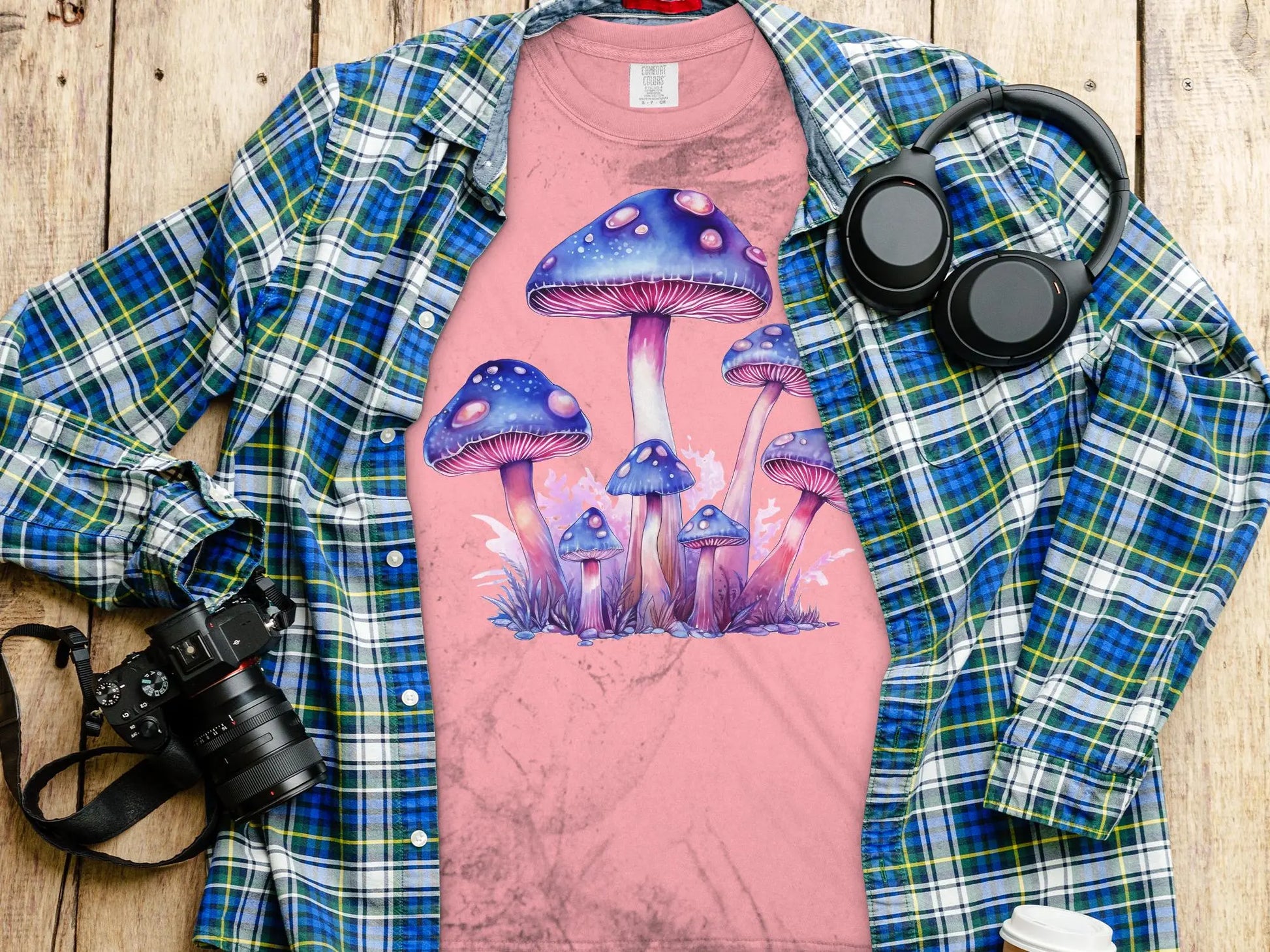 Mushroom Artwork Show Off These New Designs Quality Apparel - Creations Unlimited