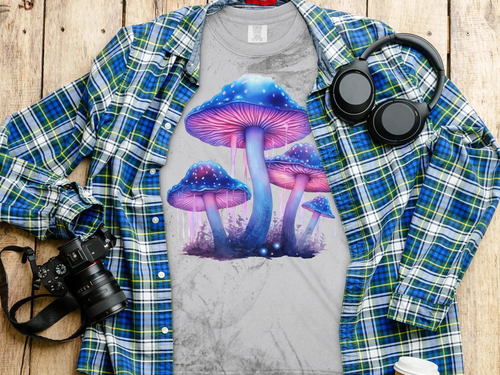 Mushroom Artwork Show Off These New Designs Quality Apparel - Creations Unlimited