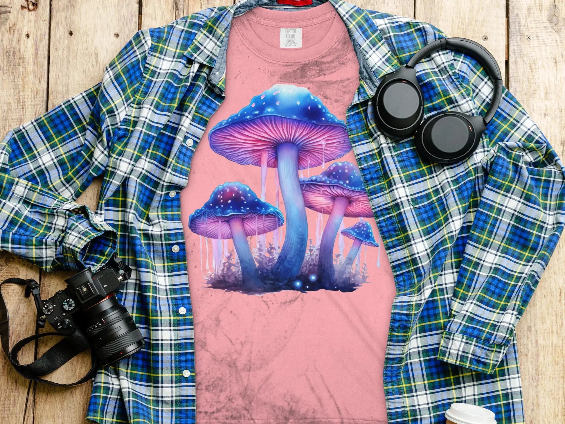 Mushroom Artwork Show Off These New Designs Quality Apparel - Creations Unlimited