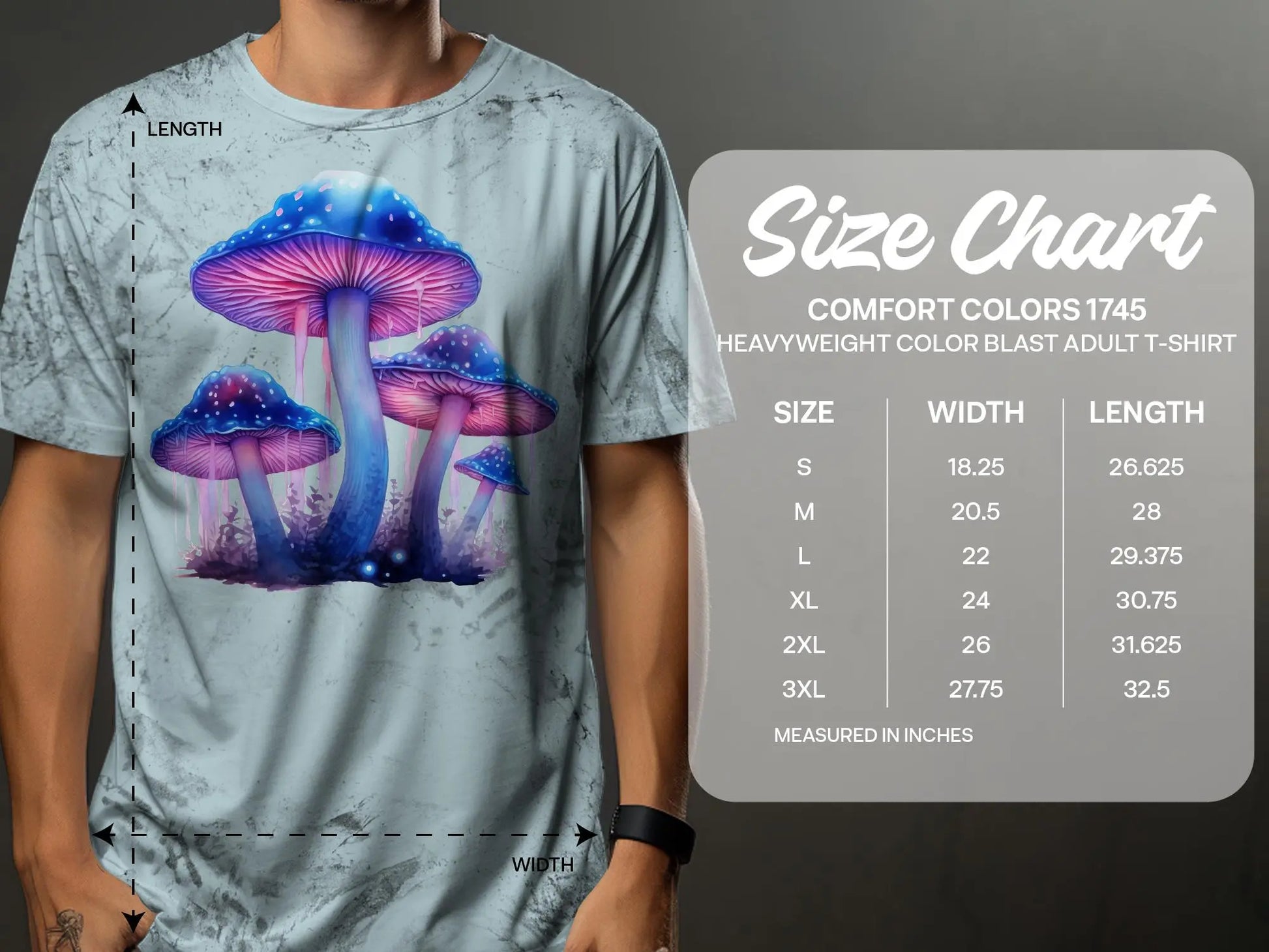 Mushroom Artwork Show Off These New Designs Quality Apparel - Creations Unlimited