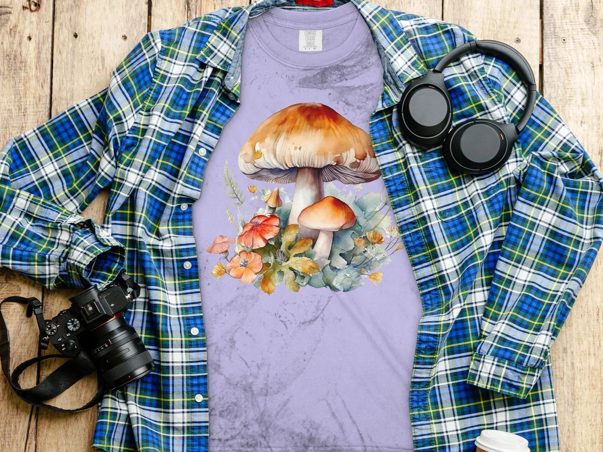 Mushroom Artwork Show Off These New Designs Quality Apparel - Creations Unlimited