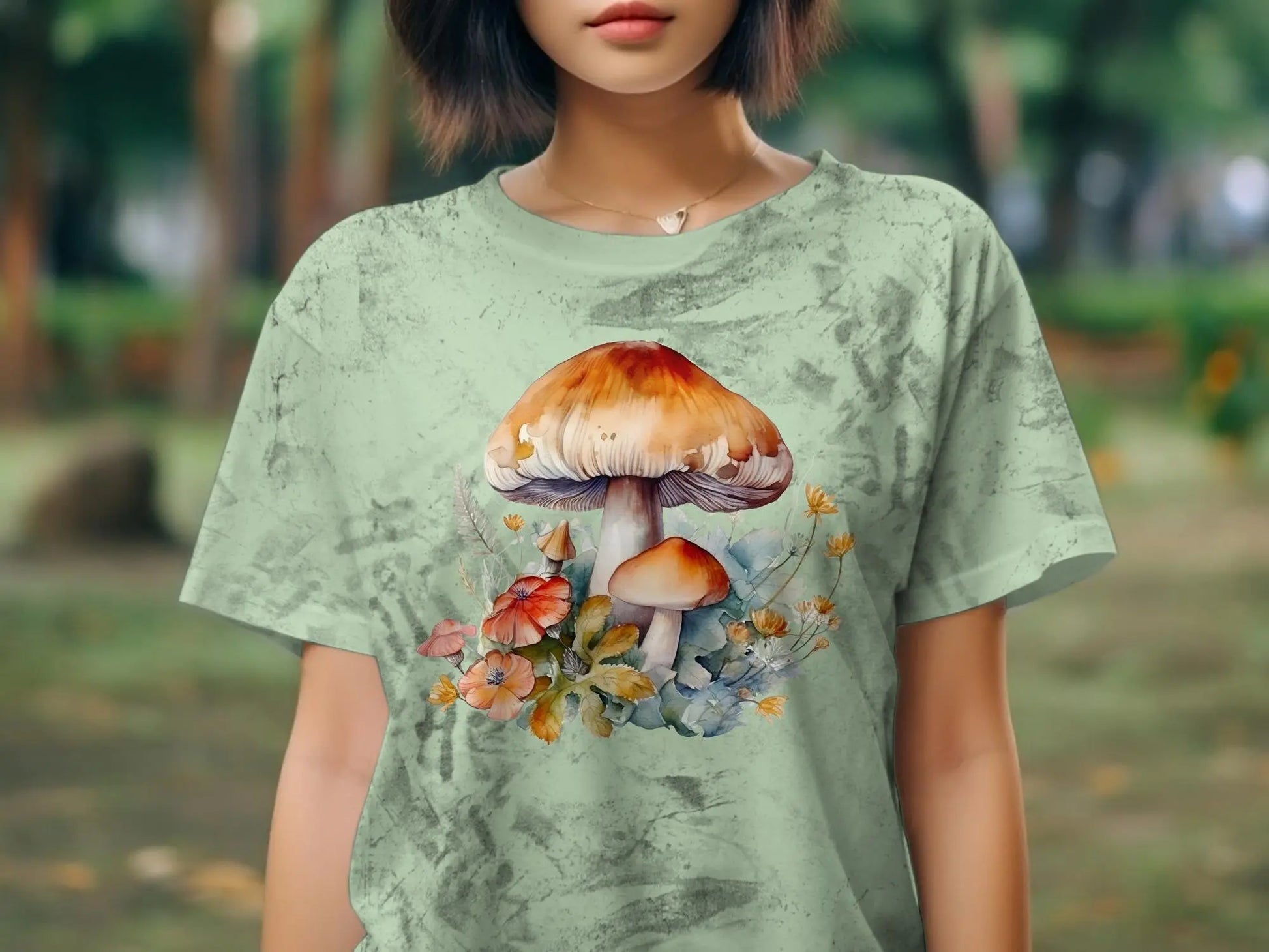 Mushroom Artwork Show Off These New Designs Quality Apparel - Creations Unlimited