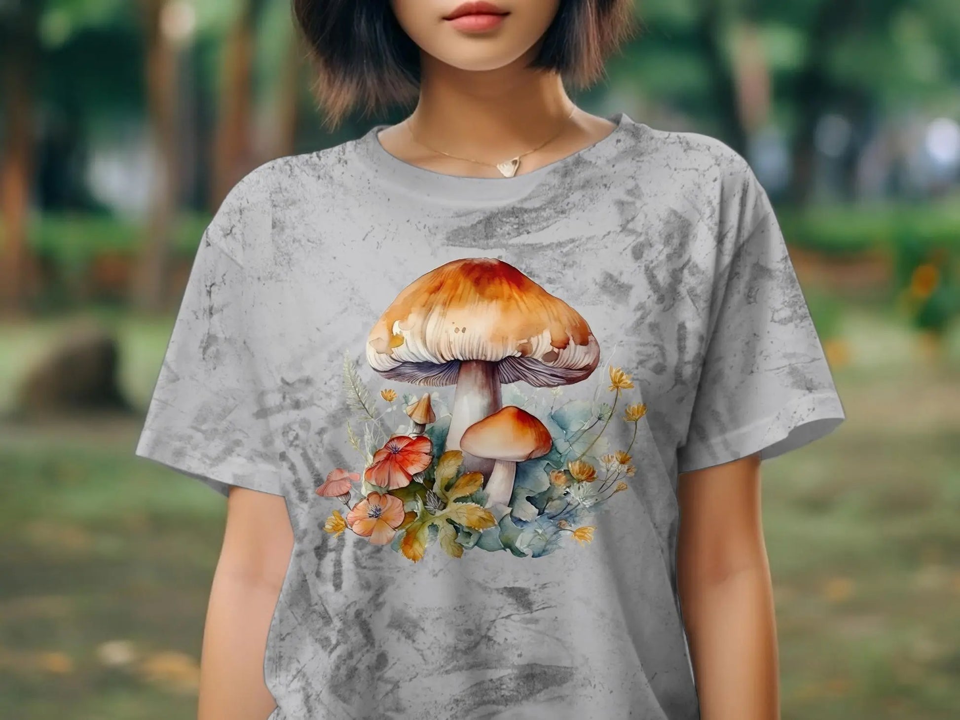 Mushroom Artwork Show Off These New Designs Quality Apparel - Creations Unlimited