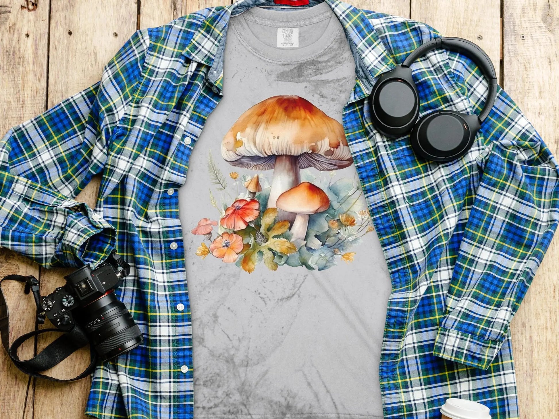 Mushroom Artwork Show Off These New Designs Quality Apparel - Creations Unlimited