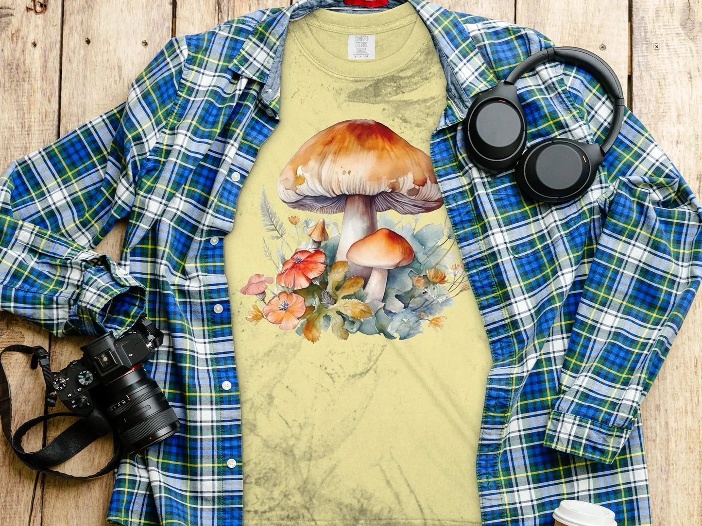 Mushroom Artwork Show Off These New Designs Quality Apparel - Creations Unlimited