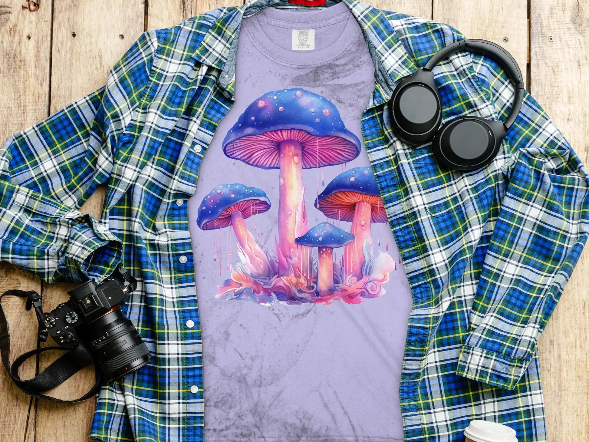 Mushroom Artwork Show Off These New Designs Quality Apparel - Creations Unlimited