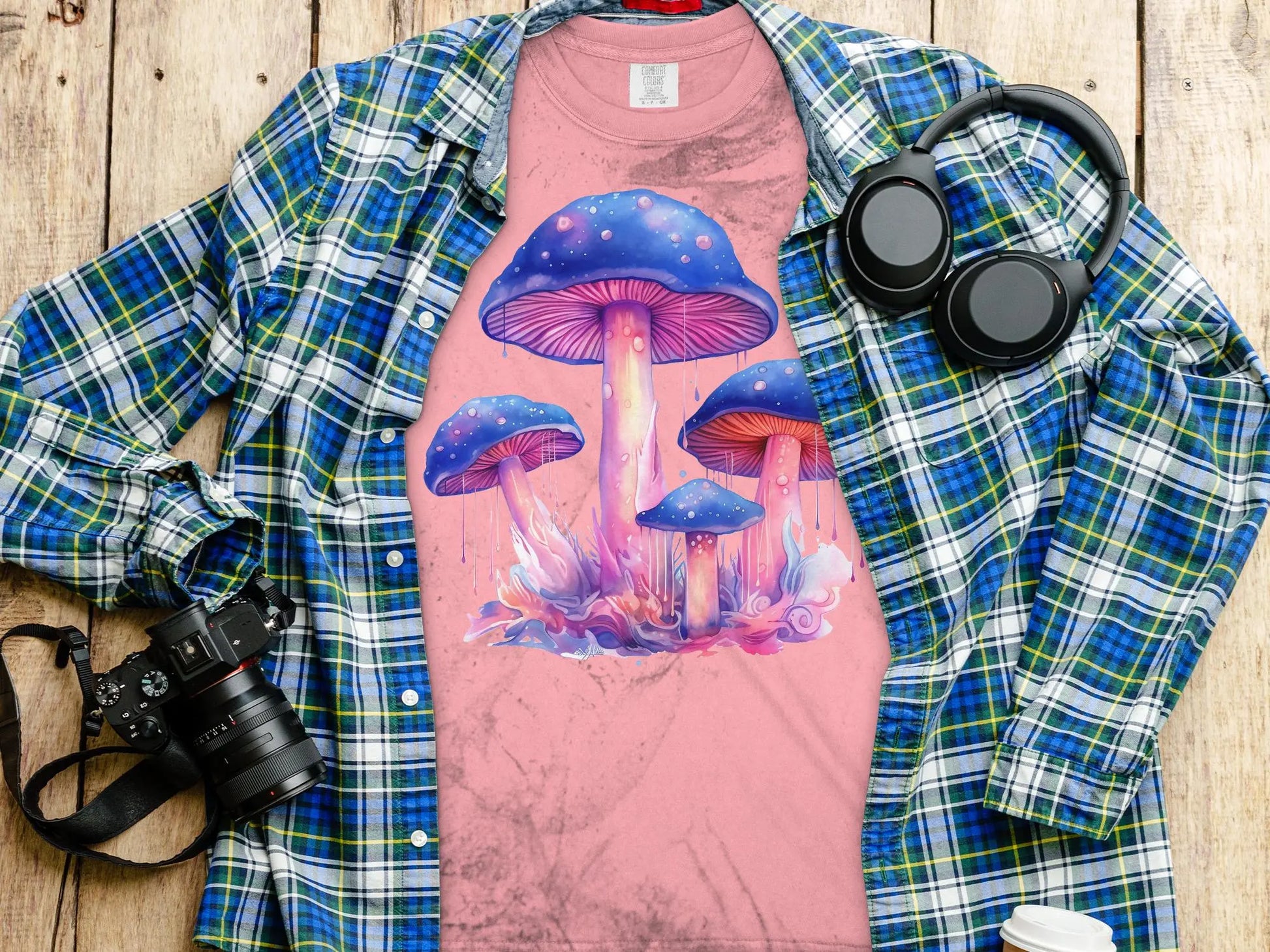 Mushroom Artwork Show Off These New Designs Quality Apparel - Creations Unlimited