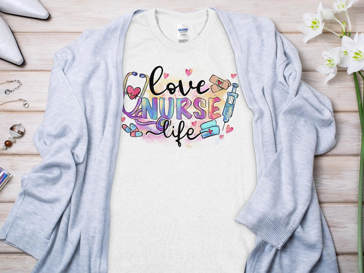 Nurse Life Nurse, Future Nurse Gift Idea, Nursing School Student Grad, RN LPN, Nurse Life, Funny Nurse Support Your Nurses - Creations Unlimited