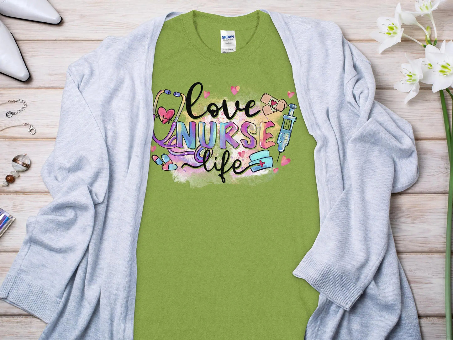 Nurse Life Nurse, Future Nurse Gift Idea, Nursing School Student Grad, RN LPN, Nurse Life, Funny Nurse Support Your Nurses - Creations Unlimited