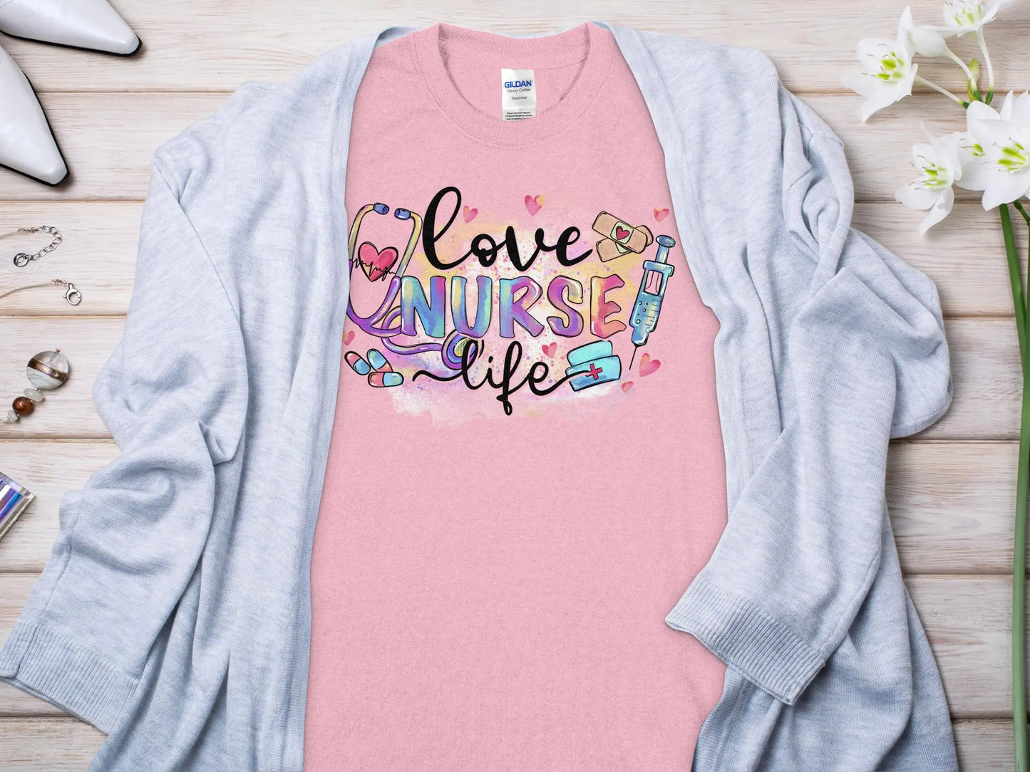 Nurse Life Nurse, Future Nurse Gift Idea, Nursing School Student Grad, RN LPN, Nurse Life, Funny Nurse Support Your Nurses - Creations Unlimited