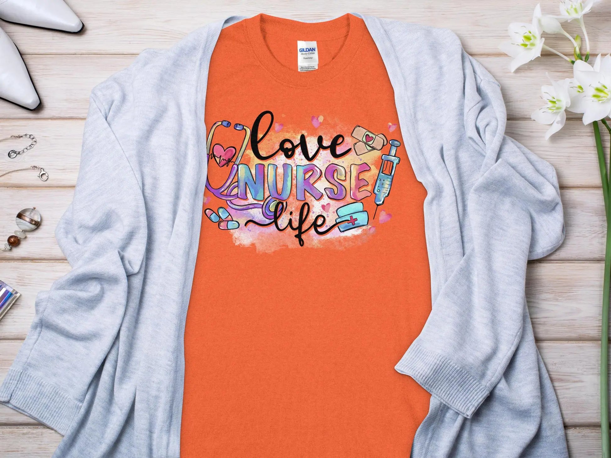 Nurse Life Nurse, Future Nurse Gift Idea, Nursing School Student Grad, RN LPN, Nurse Life, Funny Nurse Support Your Nurses - Creations Unlimited