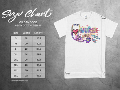 Nurse, New Future Nurse Gift Idea, Nursing School Student Grad, RN LPN, Nurse Life, Funny Nurse Quality Gildan Tee Support a Nurse - Creations Unlimited