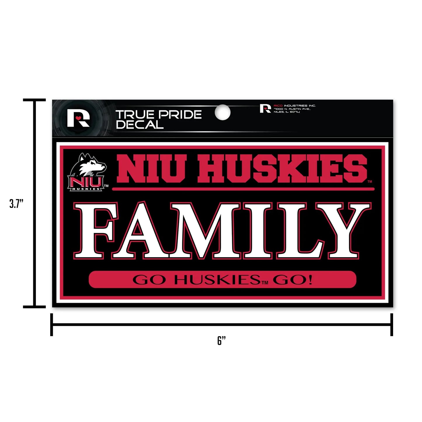 Rico Industries NCAA Mississippi State Bulldogs MOM Alternate 4.5" x 6" True Pride Decal Rico Industries