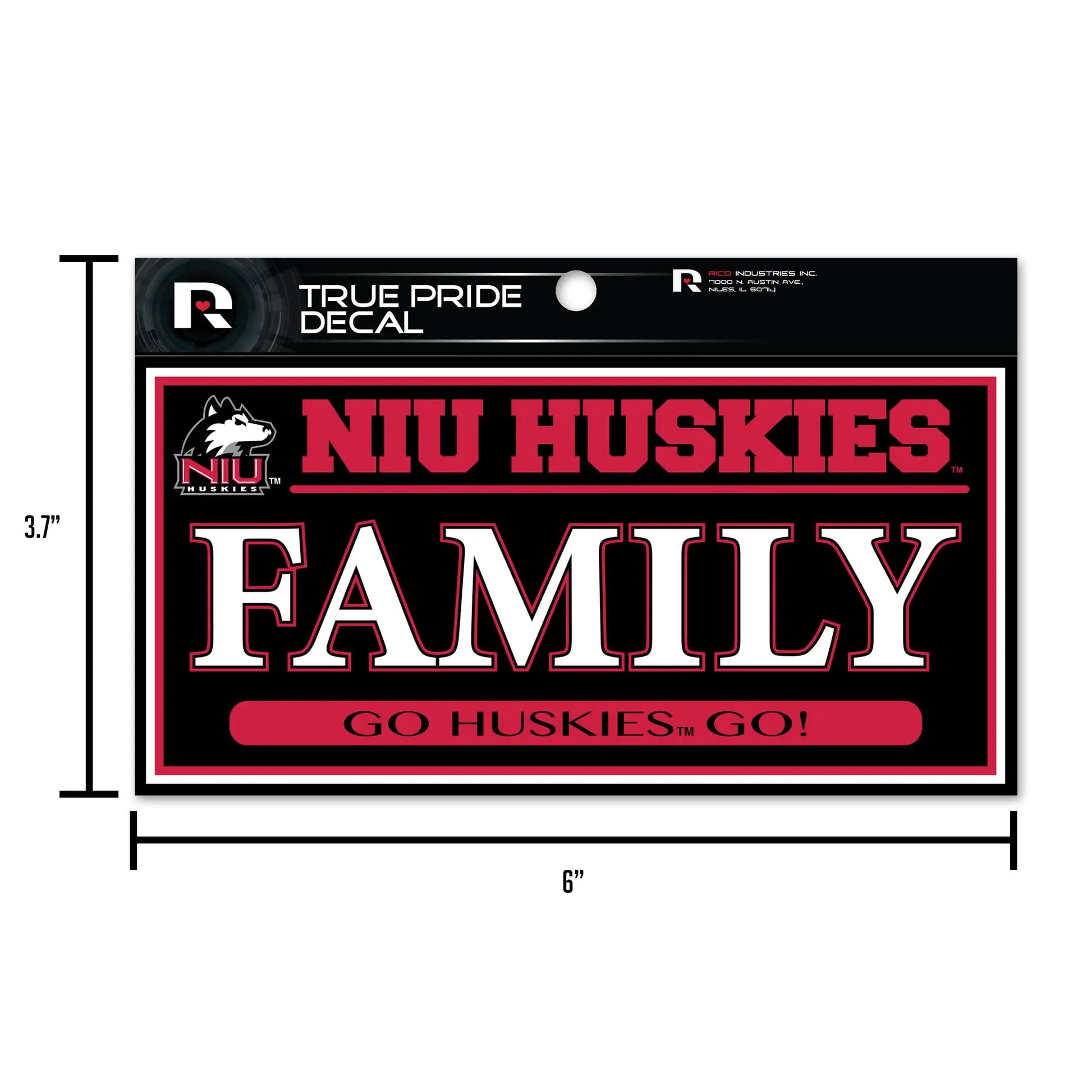 Rico Industries NCAA Mississippi State Bulldogs MOM Alternate 4.5" x 6" True Pride Decal Rico Industries