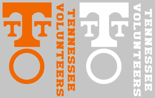 Tennessee Volunteers Cornhole Set of 10 Vinyl Decals Oracal