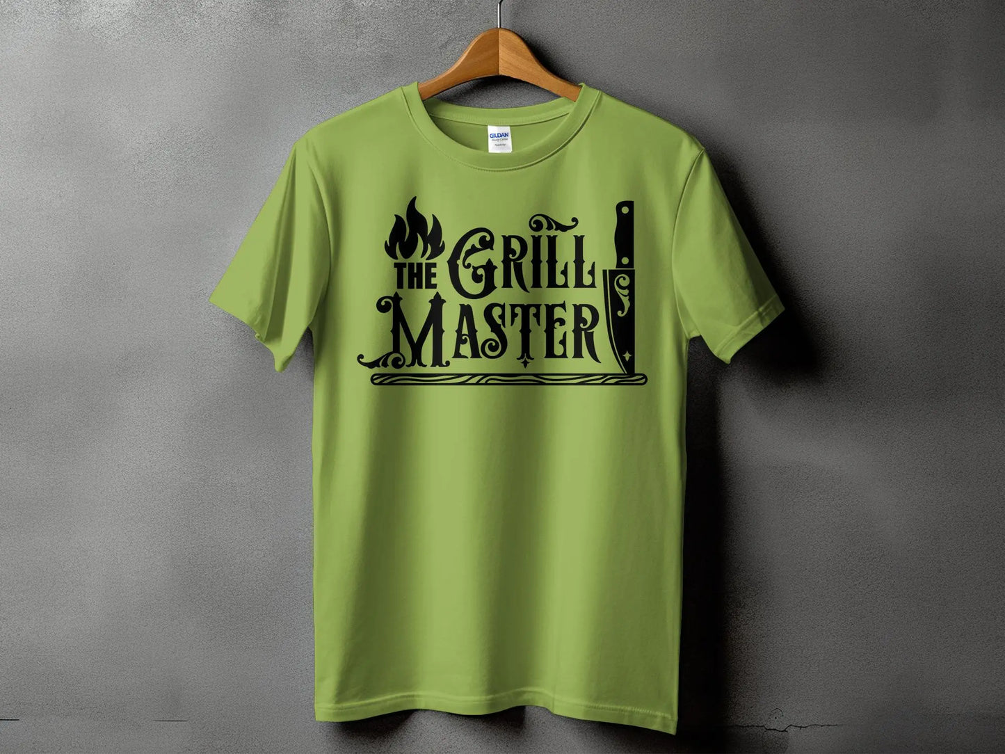 The Grill Master high-quality BBQ outdoor cooking tee-shirt - Creations Unlimited