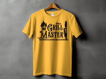 The Grill Master high-quality BBQ outdoor cooking tee-shirt - Creations Unlimited