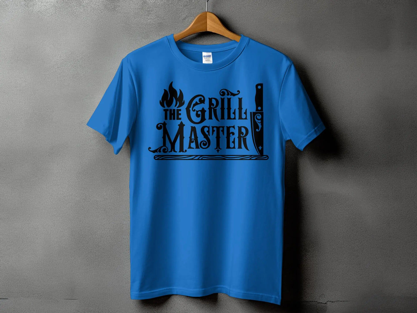 The Grill Master high-quality BBQ outdoor cooking tee-shirt - Creations Unlimited